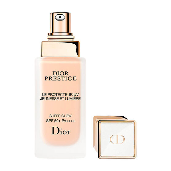 Protetor Solar Dior Prestige Light-in-White Le Protecteur UV Jeunesse Et Lumi&egrave;re Sheer Glow SPF 50+ PA++++